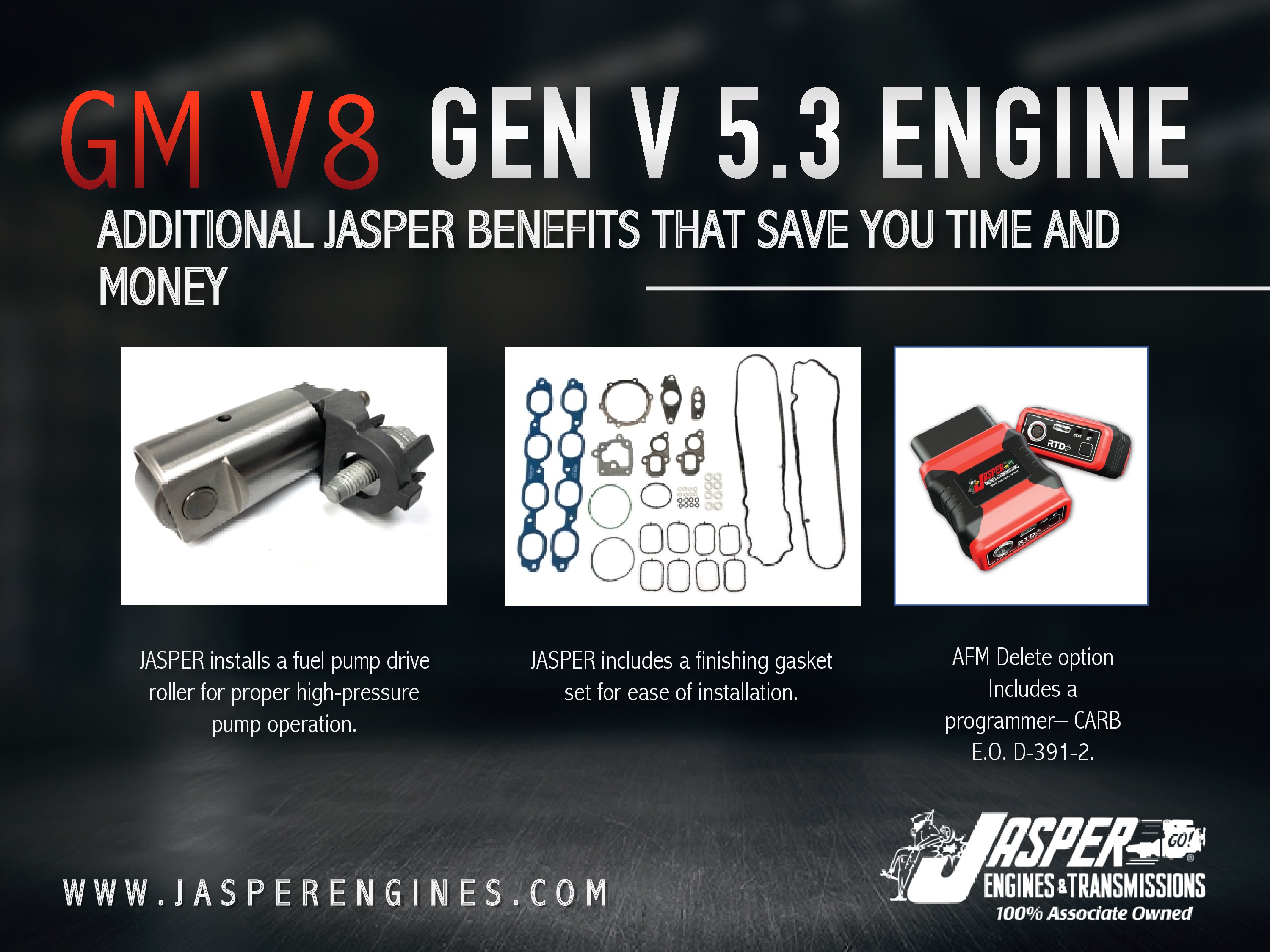 JASPER Remanufactured Engines & Transmissions