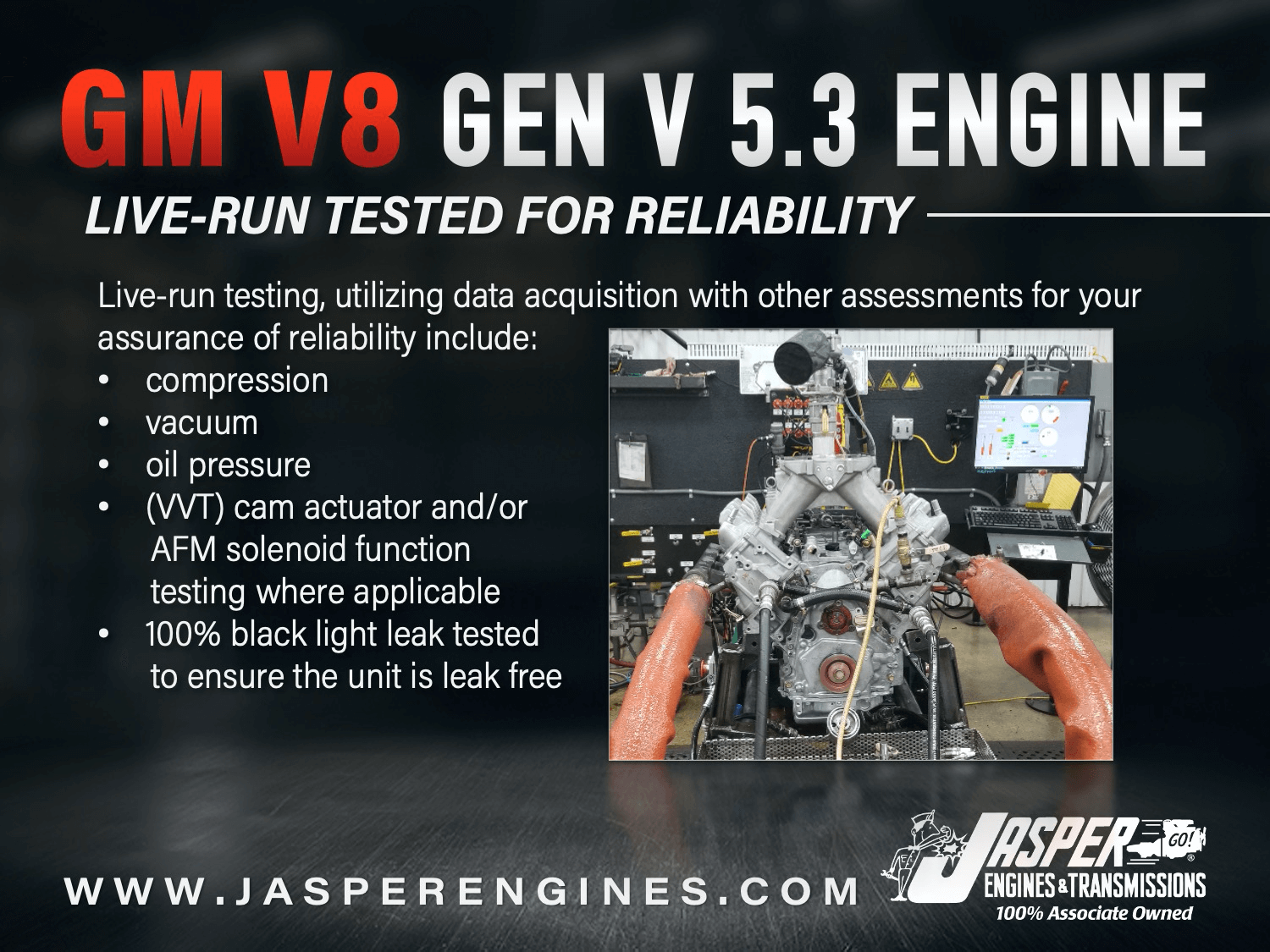 JASPER Remanufactured Engines & Transmissions